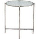  Zuo Vetro 110749 Side Table - Silver IMAGE 2