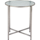  Zuo Vetro 110749 Side Table - Silver IMAGE 3