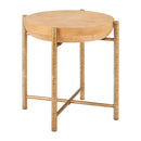  Zuo Halva 110748 Side Table - Natural IMAGE 1