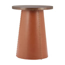  Zuo Dikis 110747 Side Table - Brown IMAGE 1