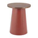  Zuo Dikis 110747 Side Table - Brown IMAGE 2
