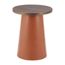  Zuo Dikis 110747 Side Table - Brown IMAGE 6