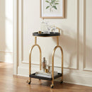  Zuo Zukei 110744 Bar Cart - Black IMAGE 10