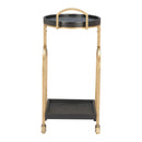  Zuo Zukei 110744 Bar Cart - Black IMAGE 1
