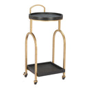  Zuo Zukei 110744 Bar Cart - Black IMAGE 6