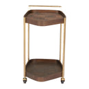  Zuo Stela 110743 Bar Cart - Walnut IMAGE 7