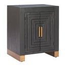  Zuo Trazo 110729 Side Table - Black IMAGE 1