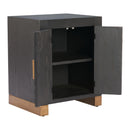  Zuo Trazo 110729 Side Table - Black IMAGE 3