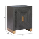  Zuo Trazo 110729 Side Table - Black IMAGE 9