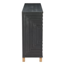  Zuo Trazo 110727 Cabinet - Black IMAGE 3