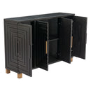  Zuo Trazo 110727 Cabinet - Black IMAGE 7