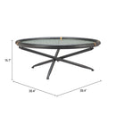  Zuo Aneis 110724 Coffee Table - Black IMAGE 9