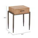  Zuo Verec 110723 Side Table - Natural IMAGE 11