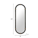  Zuo Brilo 110721 Mirror - Black IMAGE 4