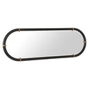  Zuo Brilo 110721 Mirror - Black IMAGE 5