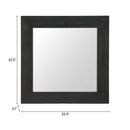  Zuo Kare 110720 Mirror - Black IMAGE 4