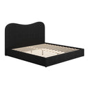  Zuo Sele 110712 King Bed - Black IMAGE 1