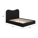  Zuo Sele 110711 Queen Bed - Black IMAGE 7