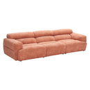  Zuo Alis 110708 Modular Sectional - Orange IMAGE 1