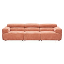  Zuo Alis 110708 Modular Sectional - Orange IMAGE 6