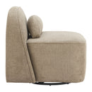  Zuo Kakao 110707 Swivel Chair - Olive Brown IMAGE 3