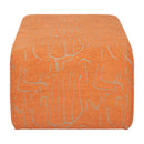  Zuo Nendo 110702 Bench - Abstract Orange IMAGE 3