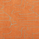  Zuo Nendo 110702 Bench - Abstract Orange IMAGE 7