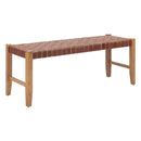  Zuo Bandani 110700 Bench - Brown IMAGE 2