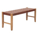  Zuo Bandani 110700 Bench - Brown IMAGE 5