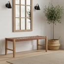  Zuo Bandani 110700 Bench - Brown IMAGE 7