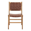  Zuo Feder 110691 Set of 2 Dining Chair - Brown IMAGE 6