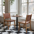  Zuo Feder 110691 Set of 2 Dining Chair - Brown IMAGE 9