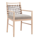  Zuo Wezly 110690 Set of 2 Dining Chair - Gray IMAGE 1