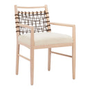  Zuo Wezly 110689 Set of 2 Dining Chair - Ivory IMAGE 1