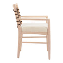  Zuo Wezly 110689 Set of 2 Dining Chair - Ivory IMAGE 2