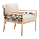  Zuo Wezly 110687 Accent Chair - Ivory IMAGE 9