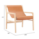  Zuo Doek 110685 Accent Chair - Tan IMAGE 9