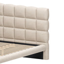  Zuo Placid 110668 Queen Bed - Beige IMAGE 5