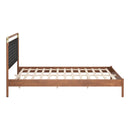  Zuo Netz 110666 Queen Bed - Black/Walnut IMAGE 5