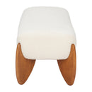  Zuo Charm 110660 Bench - Ivory IMAGE 3
