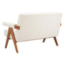  Zuo Encanto 110659 Loveseat - Ivory IMAGE 5