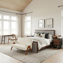  Zuo Encanto 110659 Loveseat - Ivory IMAGE 9