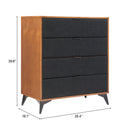  Zuo Zarif 110655 Chest - Black/Walnut IMAGE 12