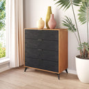  Zuo Zarif 110655 Chest - Black/Walnut IMAGE 6