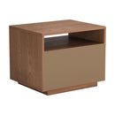  Zuo Slit 110653 Nightstand - Walnut IMAGE 4