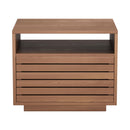  Zuo Slit 110653 Nightstand - Walnut IMAGE 7