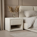  Zuo Baris 110652 Nightstand - Ivory IMAGE 5