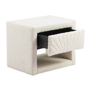  Zuo Baris 110652 Nightstand - Ivory IMAGE 7