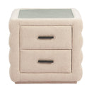  Zuo Soffice 110651 Nightstand - Beige IMAGE 5