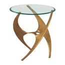 Zuo Sabel 110645 Side Table - Gold IMAGE 1